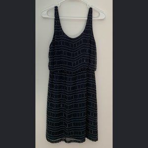 Alice + Olivia Gabby Embroidered Blouson Dress